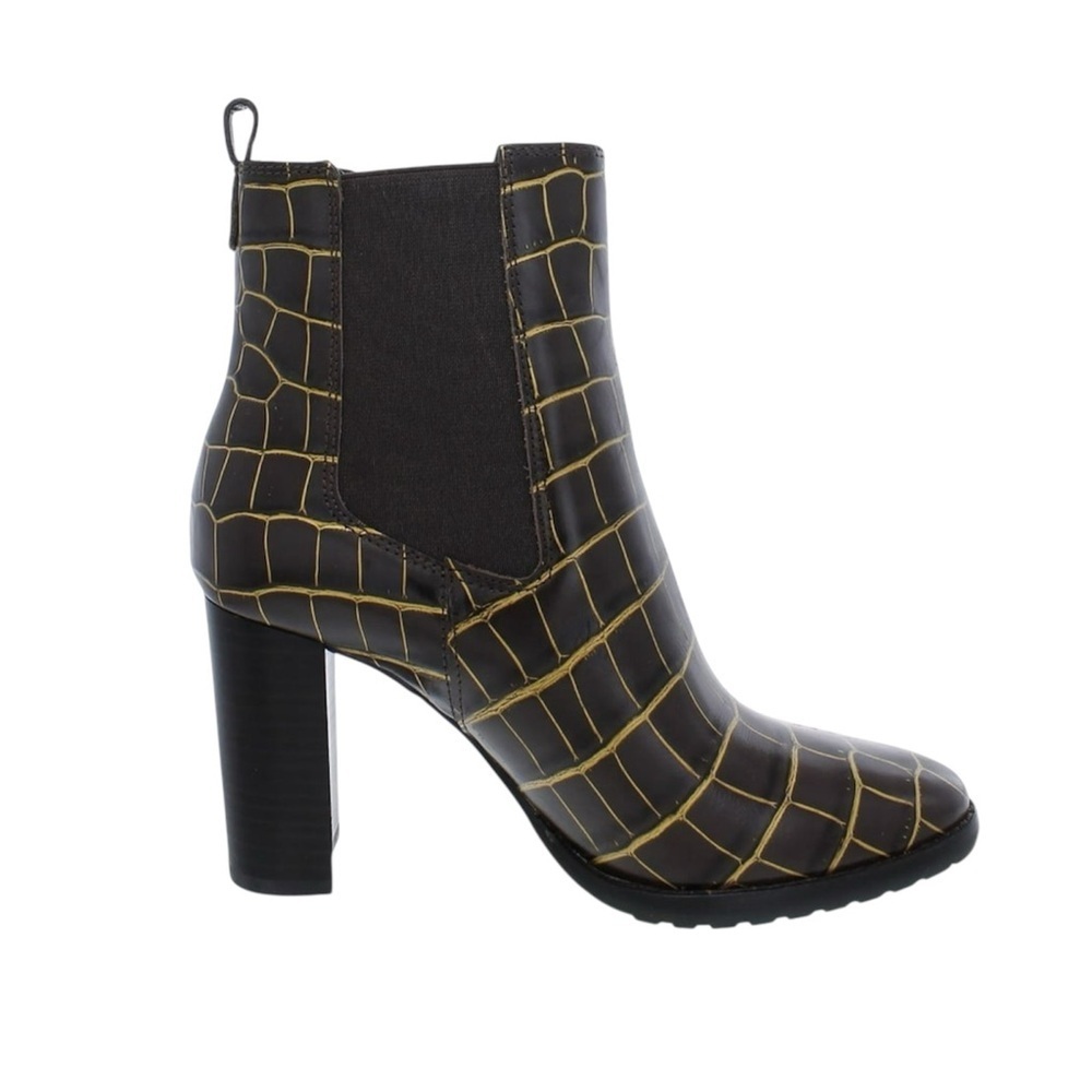 Lauren Ralph Lauren Womens Mylah Leather Ankle Chelsea Boots
